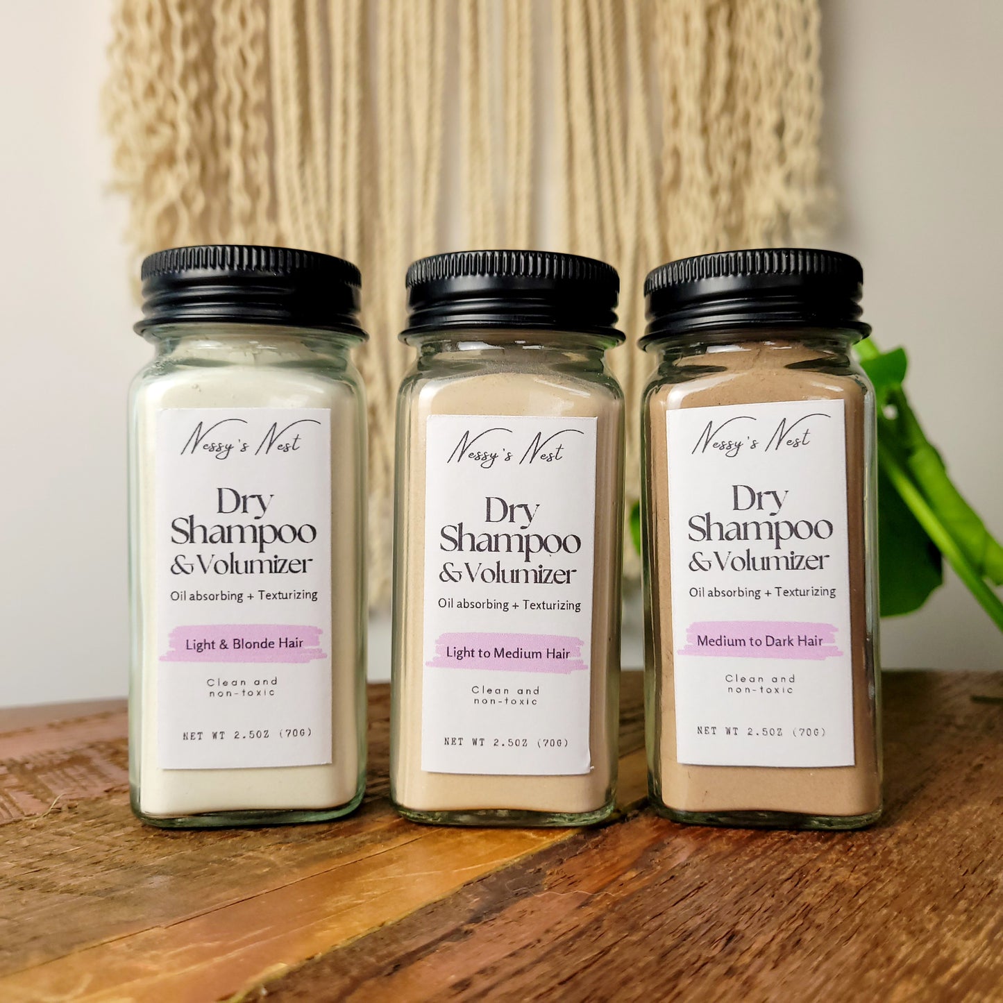 Natural Dry Shampoo & Volumizer for All Hair Types