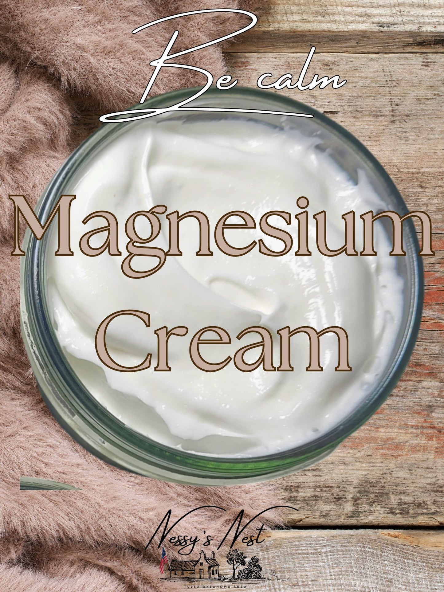 Magnesium Cream Lotion - Be Calm