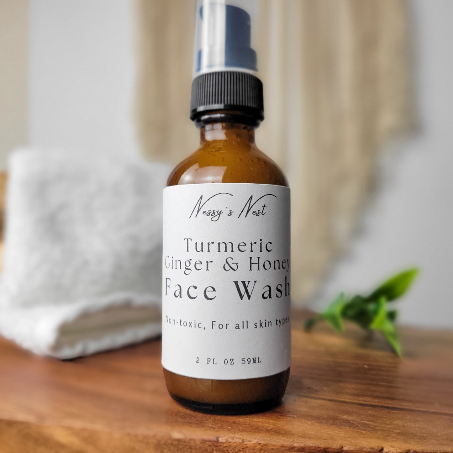 Turmeric, Ginger & Honey Face Wash - All Skin Types