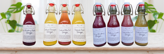 Fruit Vinegars: Recipes for Cooking & Wellness w/ Downloadable PDF Recipes