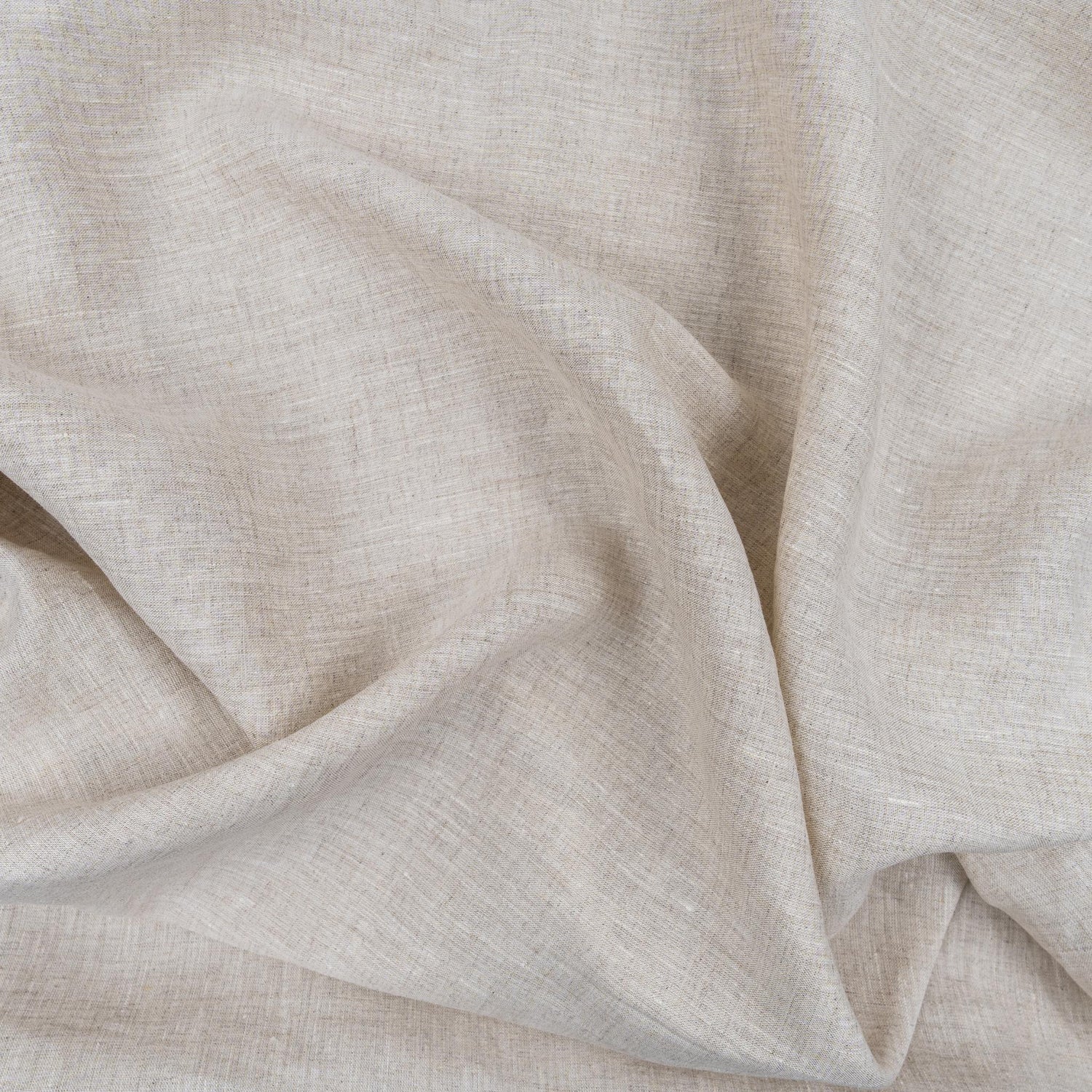 A close up of linen fabric texture