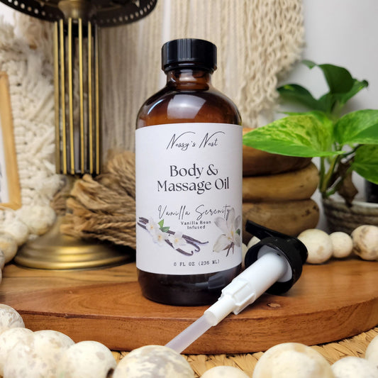 Luxury Body & Massage Oil – Hydrate, Soothe & Rejuvenate