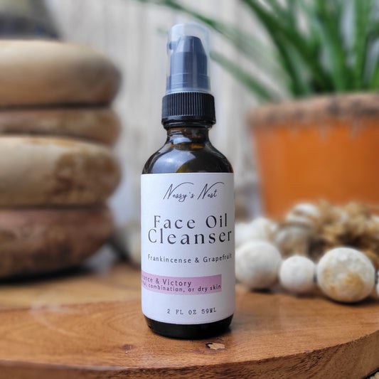 Face Oil Cleanser - for normal to dry skin - Vibrance & Victory