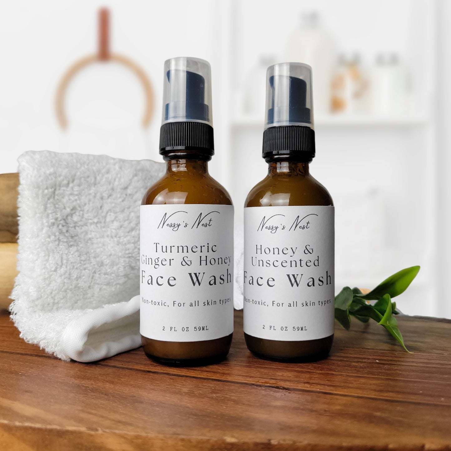 Unscented Honey Face Wash - Sensitive Skin, All Skin Types