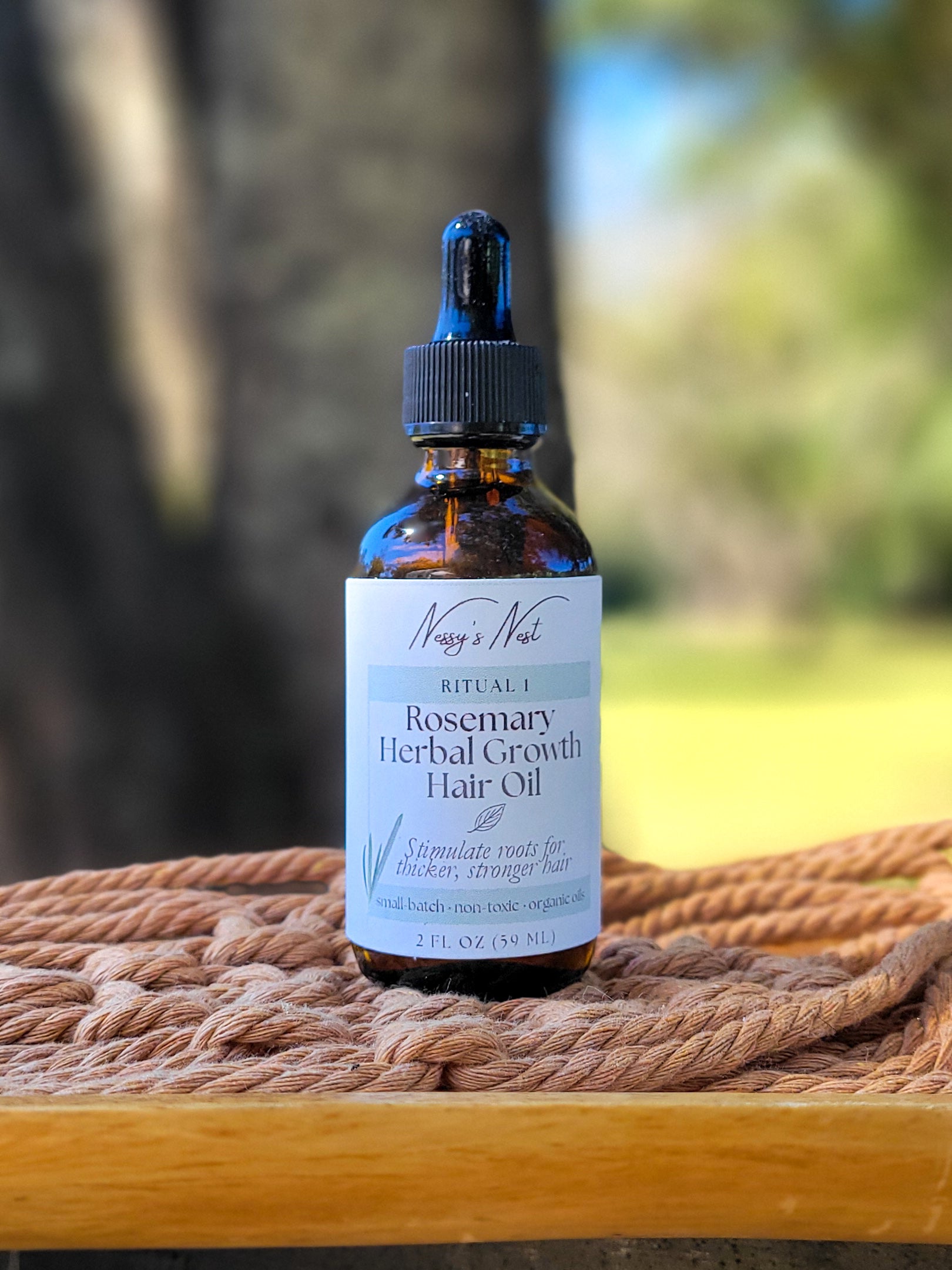 Rosemary herbal hair oil groth treatment