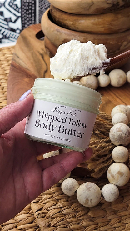Whipped Tallow Body Butter - Non-toxic Moisturizer