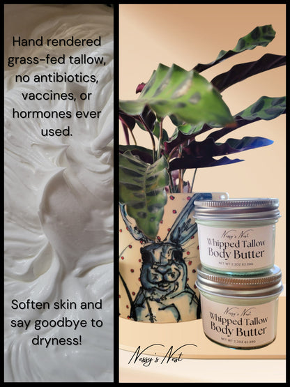 grass fed tallow cream lotion