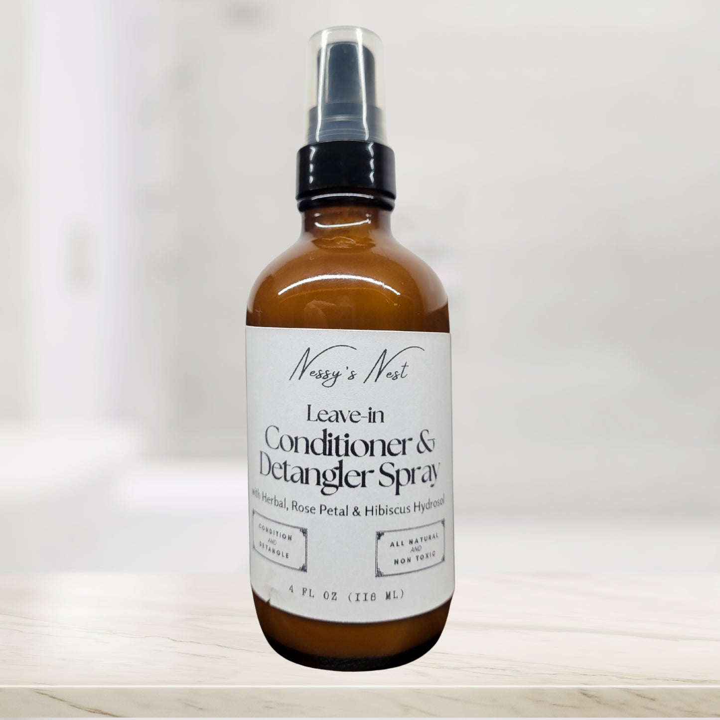 Leave-In Conditioner Spray | Natural Detangler for Soft, Shiny Hair
