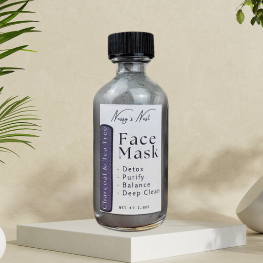 Detox Face Mask | Activated Charcoal & Tea Tree